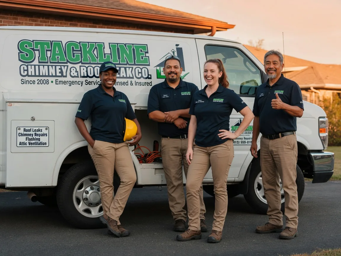 Chimney flashing repair company in Rockledge, GA